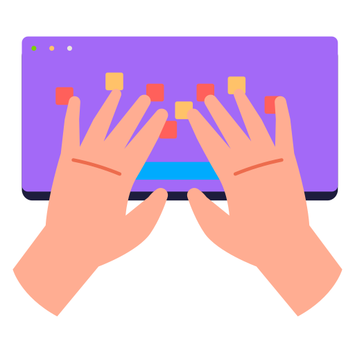 Sticker dactylographie